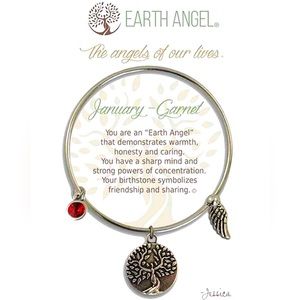 ♥️ JANUARY BIRTHSTONE CHARM BRACELET ♥️